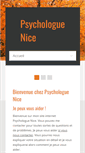 Mobile Screenshot of nice-psychologue.org